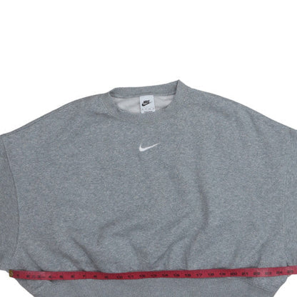 Womens UK Size XS Nike Grey Pullover Sweatshirt
