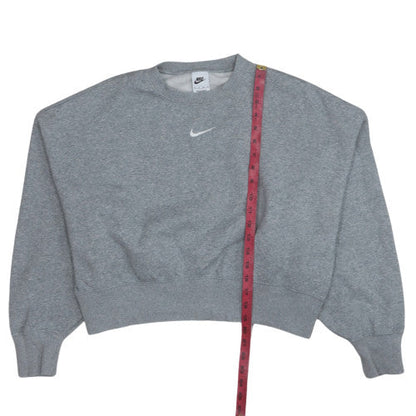 Womens UK Size XS Nike Grey Pullover Sweatshirt