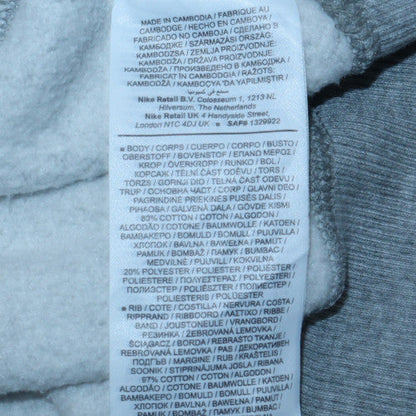 Womens UK Size XS Nike Grey Pullover Sweatshirt