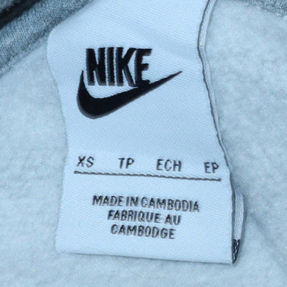 Womens UK Size XS Nike Grey Pullover Sweatshirt