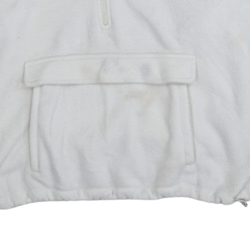 Womens UK Size XS Champion White Pullover Hoodie