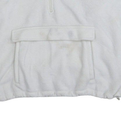 Womens UK Size XS Champion White Pullover Hoodie