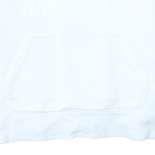 Mens UK Size M Levi's White Pullover Hoodie