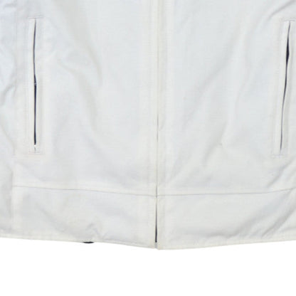 Bering Men's White Motorcycle Jacket M Waterproof Riding Coat