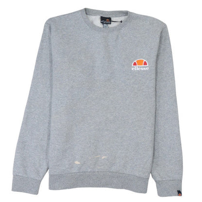 Womens UK Size 10 ellesse Grey Pullover Sweatshirt
