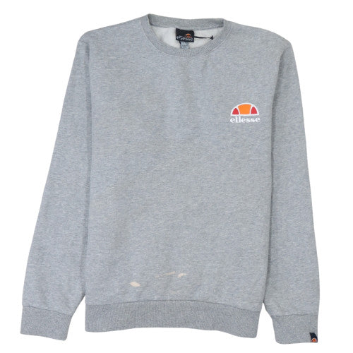 Womens UK Size 10 ellesse Grey Pullover Sweatshirt