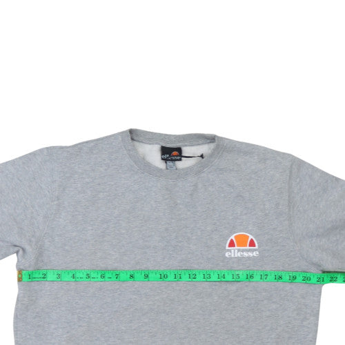 Womens UK Size 10 ellesse Grey Pullover Sweatshirt