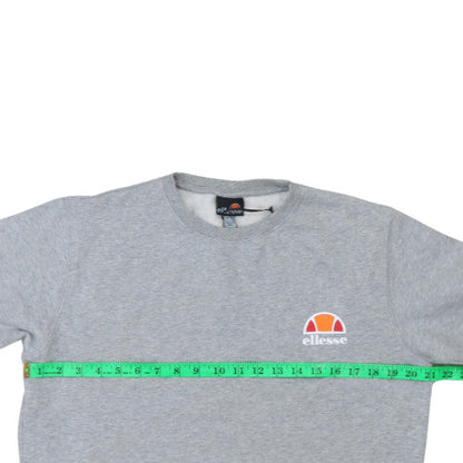 Womens UK Size 10 ellesse Grey Pullover Sweatshirt