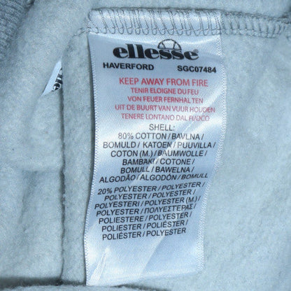 Womens UK Size 10 ellesse Grey Pullover Sweatshirt