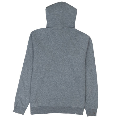 Mens UK Size L Under armour Grey Pullover Hoodie