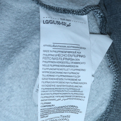 Mens UK Size L Under armour Grey Pullover Hoodie