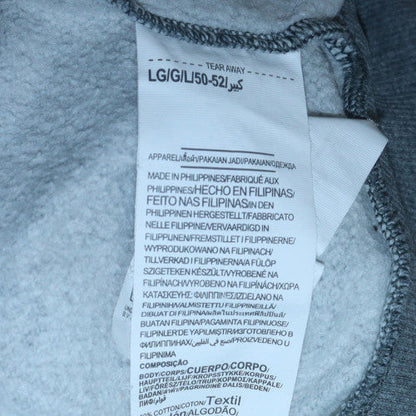Mens UK Size L Under armour Grey Pullover Hoodie