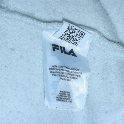 Womens UK Size 12 FILA White Pullover Sweatshirt