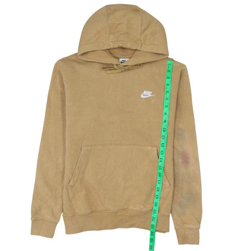 Mens UK Size S Nike Beige Pullover Hoodie