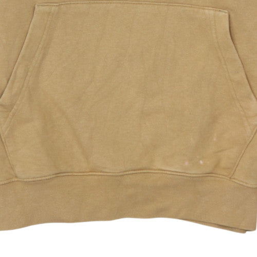 Mens UK Size S Nike Beige Pullover Hoodie