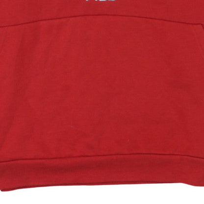 Mens UK Size XL FILA Red Pullover Hoodie