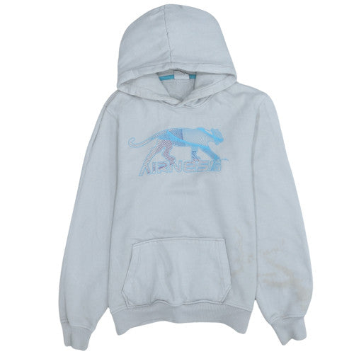 Mens UK Size M Airness Grey Pullover Hoodie
