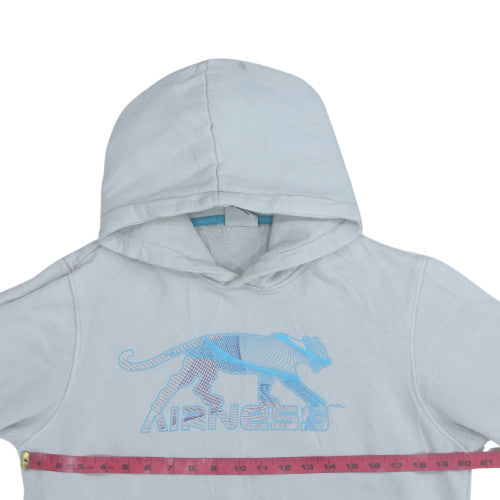 Mens UK Size M Airness Grey Pullover Hoodie