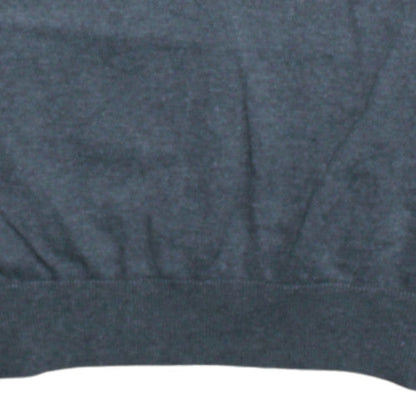 Tommy Hilfiger Men’s Grey Cotton Crew Neck Pullover Jumper L