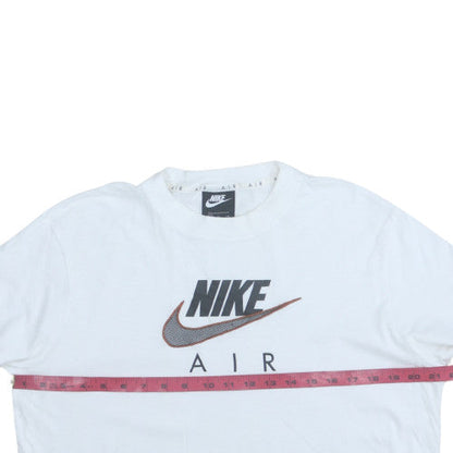 Nike Air White Men's Short Sleeve Crew Neck Cotton T-Shirt Size S