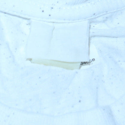 Womens UK Size 4XL Gildan White Pullover Sweatshirt