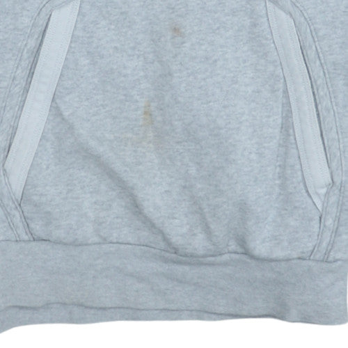 Teens UK Size XS Nike Grey Pullover Hoodie