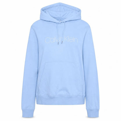 Womens UK Size M Calvin Klein Blue Pullover Hoodie