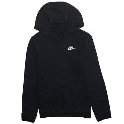 Nike Boys Black Pullover Hoodie XL (158-170cm) Fleece Sportswear