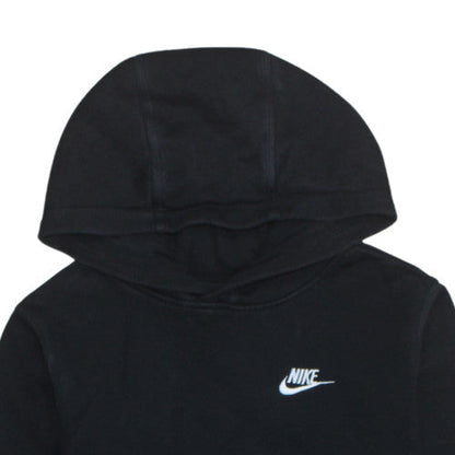 Nike Boys Black Pullover Hoodie XL (158-170cm) Fleece Sportswear