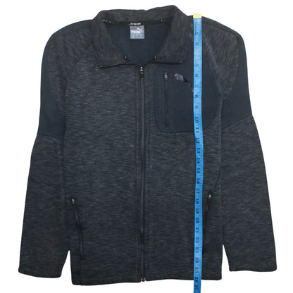 Puma Men's Black Medium Track Jacket Full Zip Polyester Sportswear