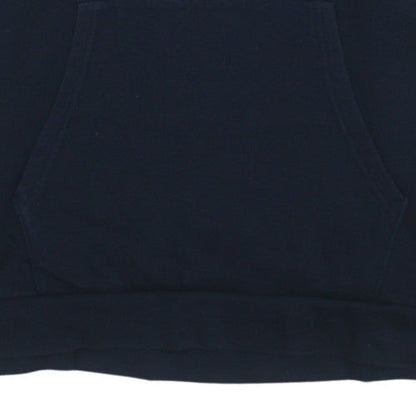 Champion Boys Black 2XL Pullover Fleece Hoodie with Logo Print