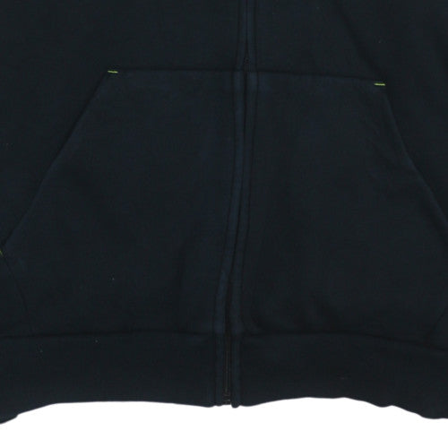 Mens UK Size XL PUMA Black Full Zip Hoodie