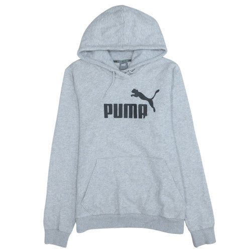 Womens UK Size L PUMA Grey Pullover Hoodie