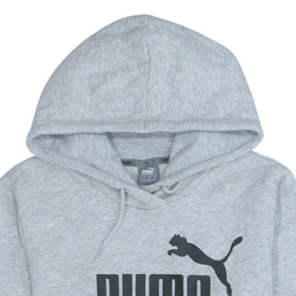 Womens UK Size L PUMA Grey Pullover Hoodie