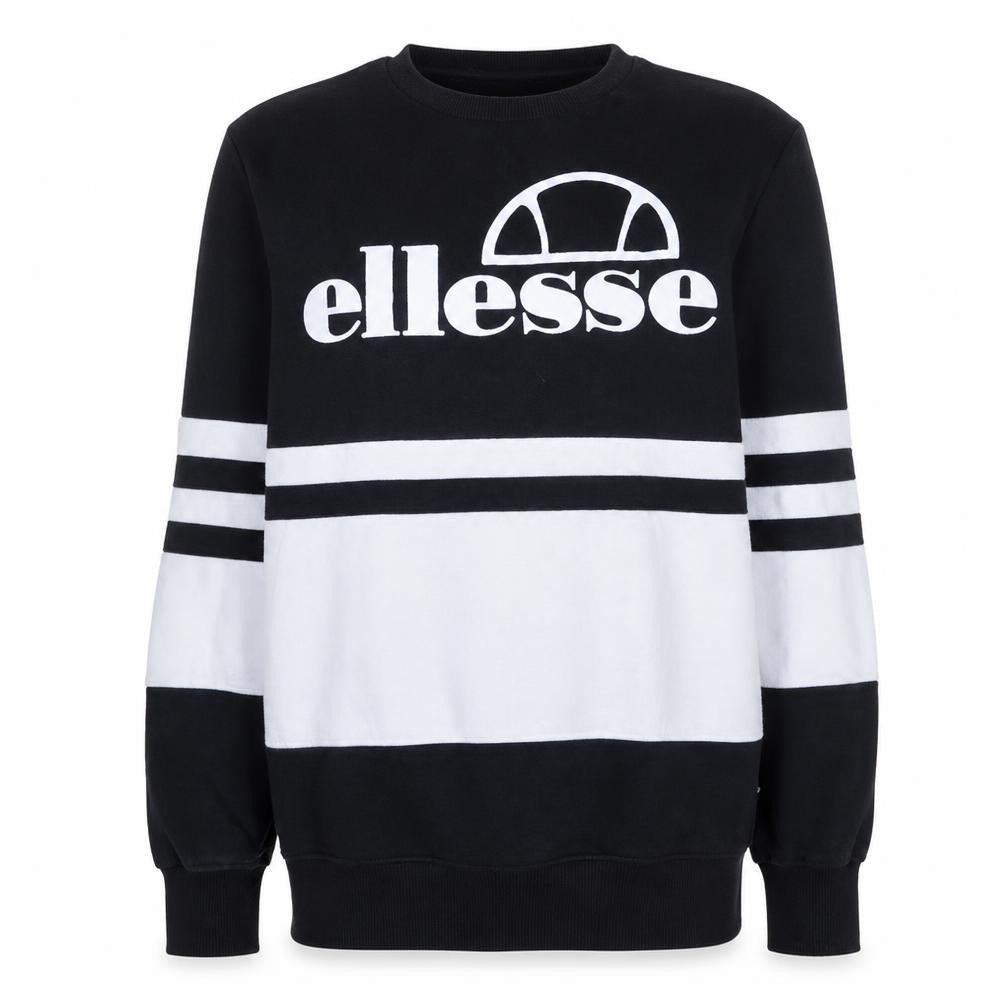 Womens UK Size 10 ellesse Black Pullover Sweatshirt