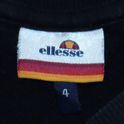 Womens UK Size 10 ellesse Black Pullover Sweatshirt