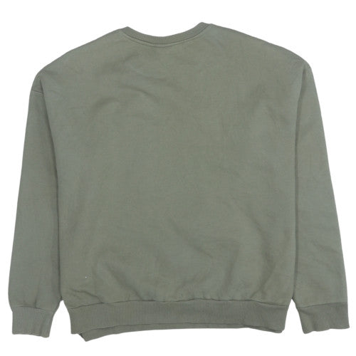 Womens UK Size L Primark Green Pullover Sweatshirt