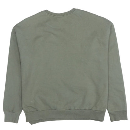Womens UK Size L Primark Green Pullover Sweatshirt