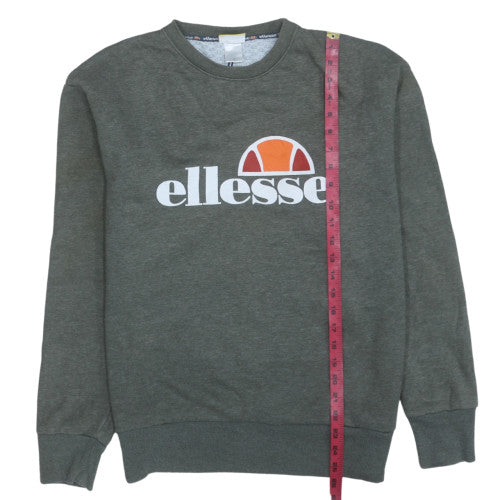 Mens UK Size S ellesse Grey Pullover Sweatshirt