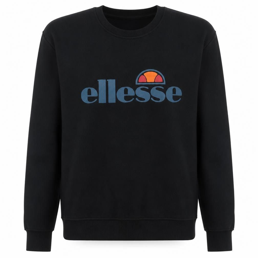 Womens UK Size 12 ellesse Black Pullover Sweatshirt
