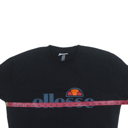 Womens UK Size 12 ellesse Black Pullover Sweatshirt