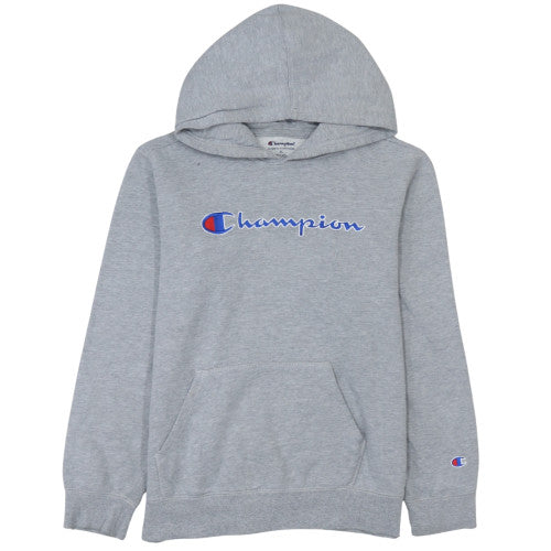 Womens UK Size XL Champion Grey Pullover Hoodie