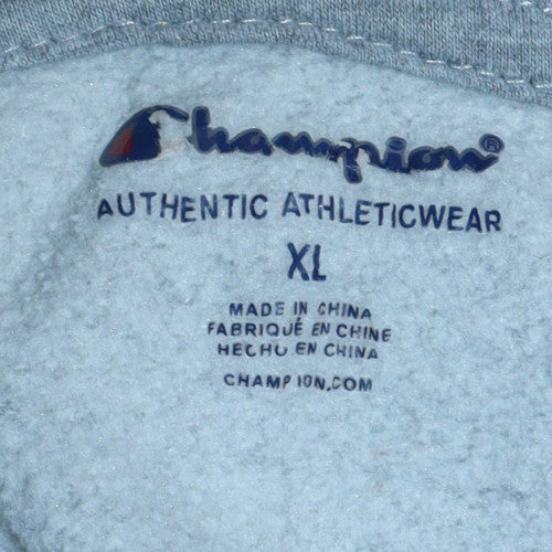Womens UK Size XL Champion Grey Pullover Hoodie