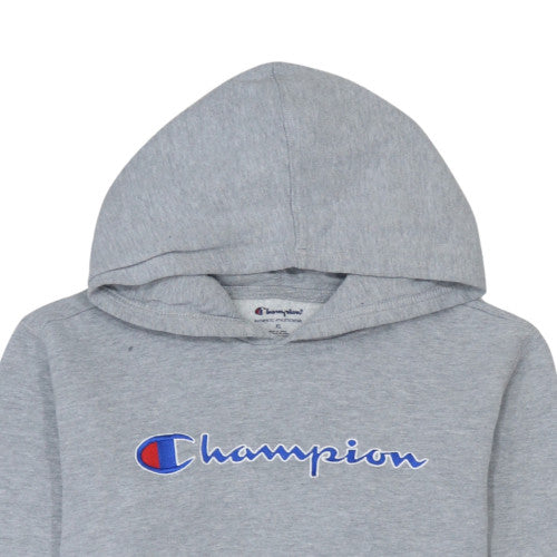 Womens UK Size XL Champion Grey Pullover Hoodie
