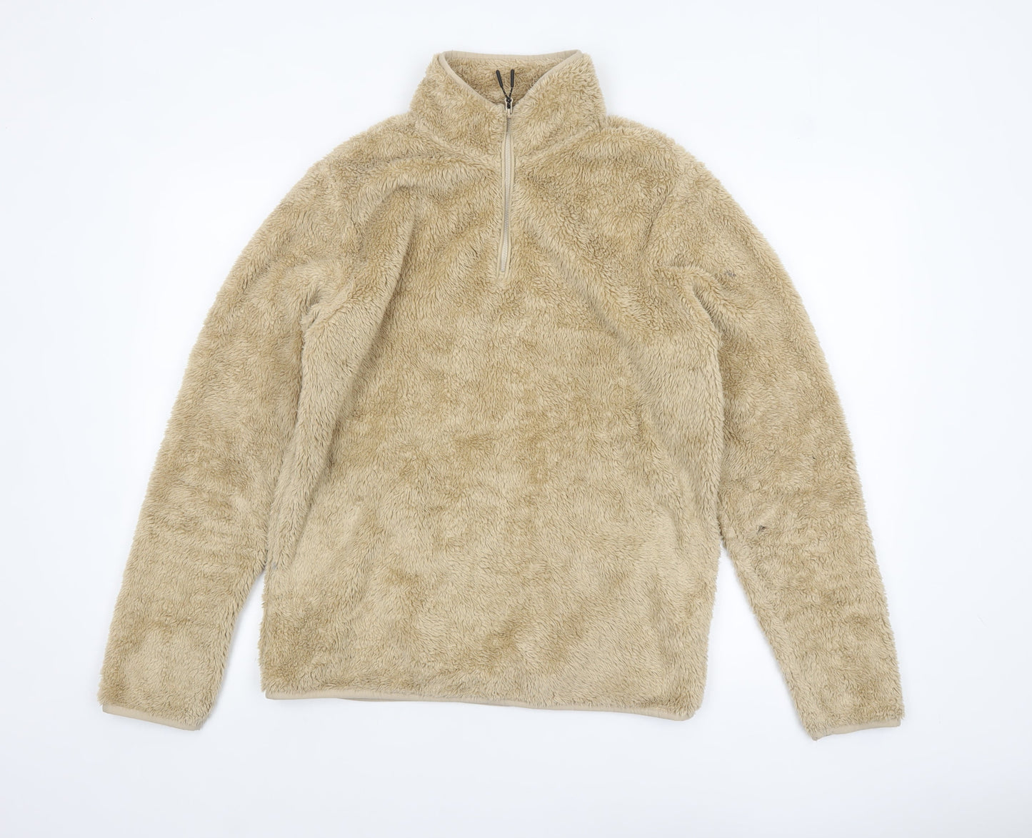 Womens UK Size S Mountain Warehouse Beige Pullover Sweatshirt