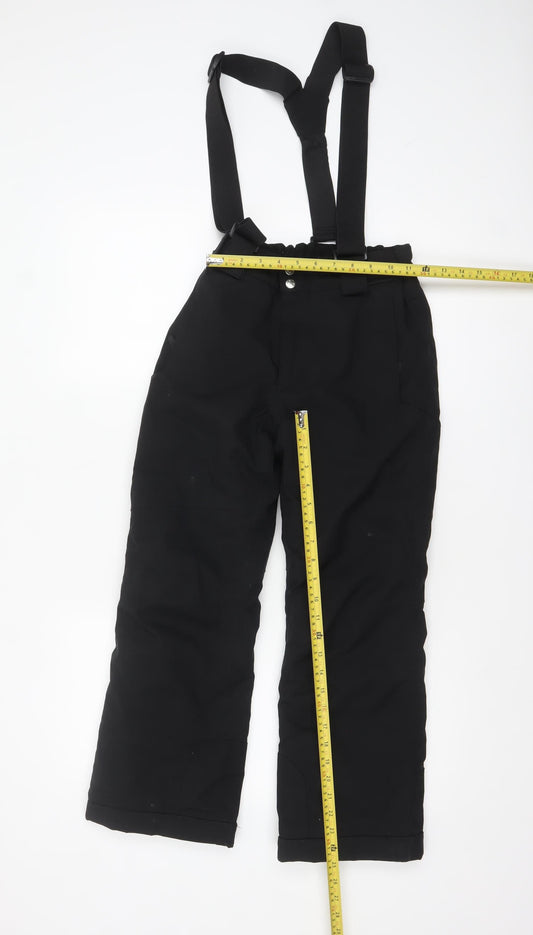 Dare 2B Boys Black Waterproof Insulated Snow Pants 11-12 Years Winter Ski