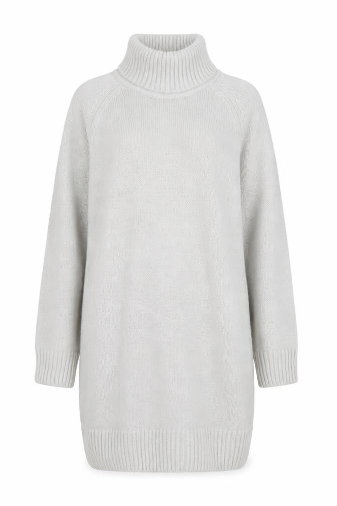 Womens UK Size 16 Avenue Grey Tunic Jumper