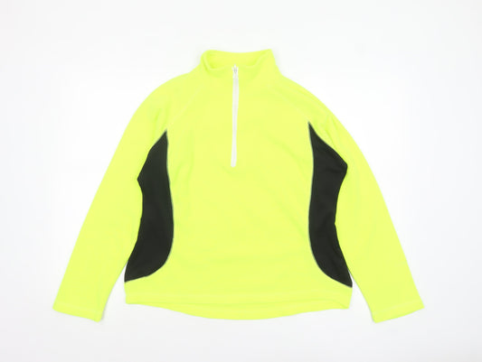 Womens UK Size 14 Peter Storm Yellow Pullover Sweatshirt