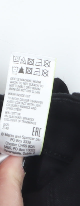 Womens UK Size 10 Marks and Spencer Slim Fit Bermuda Shorts