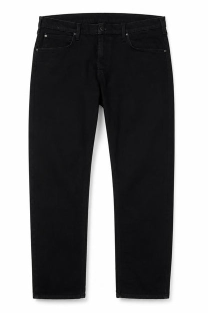 Lee Men's Black Daren Zip Fly Straight Regular Fit Jeans W38 L32